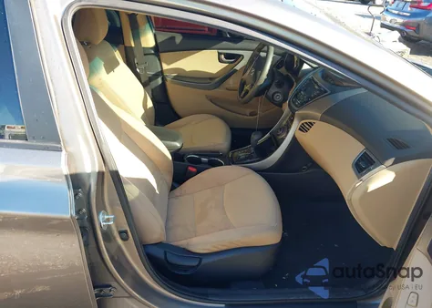 2013 Hyundai Elantra Gls из США, поврежденный, VIN 5NPDH4AE7DH313115